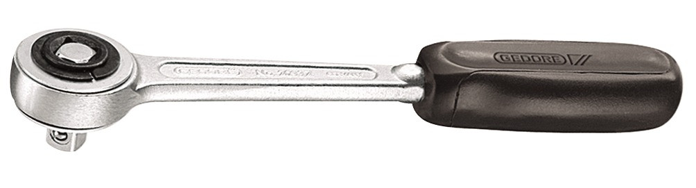 Zahnradknarre mit 4kant Chrom-Vanadium 1/4" GEDORE 2093-Z94