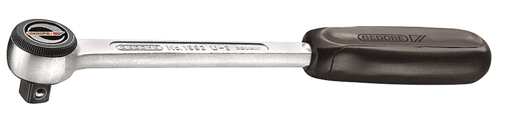 Umschaltknarre Chrom-Vanadium 270 mm 1/2" GEDORE 1993U3