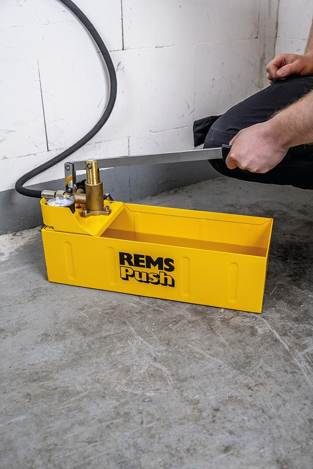 Hand-Druckprüfpumpe 60 Bar Rems Push