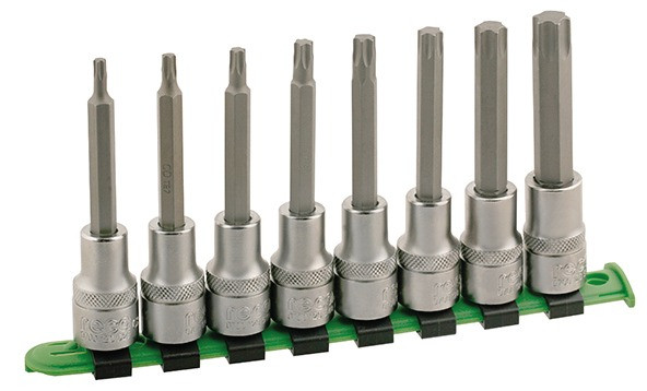 RECA Steckschlüssel-Satz TX 8-teilig 100 mm