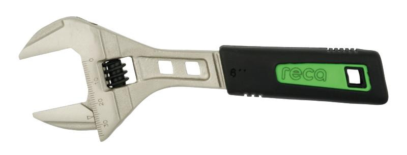RECA Rollgabelschlüssel 160 mm lang, SW 0-19 mm Chrom-Vanadium verchromt