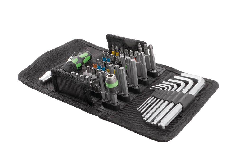 RECA Bit-Satz 1/4" Universal TX PH PZ ISK SL 55-teilig in Textiltasche