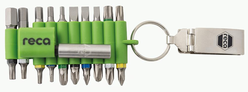 RECA Bit Satz Easy Clip TX PH PZ ISK SL 21-teilig