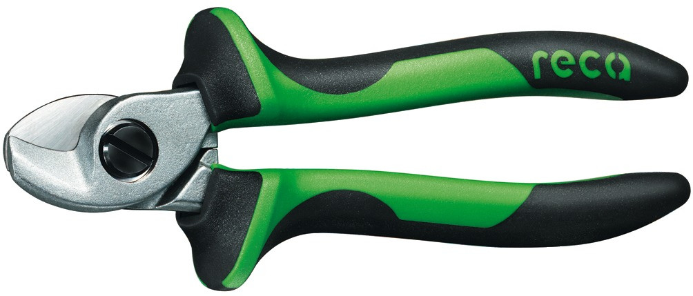 RECA Kabelschere mit 2-Komponenten-Griff isoliert 165 mm