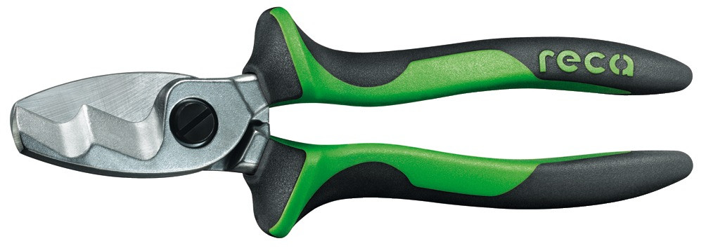 RECA Kabelschere mit 2-Komponenten-Griff isoliert 200 mm