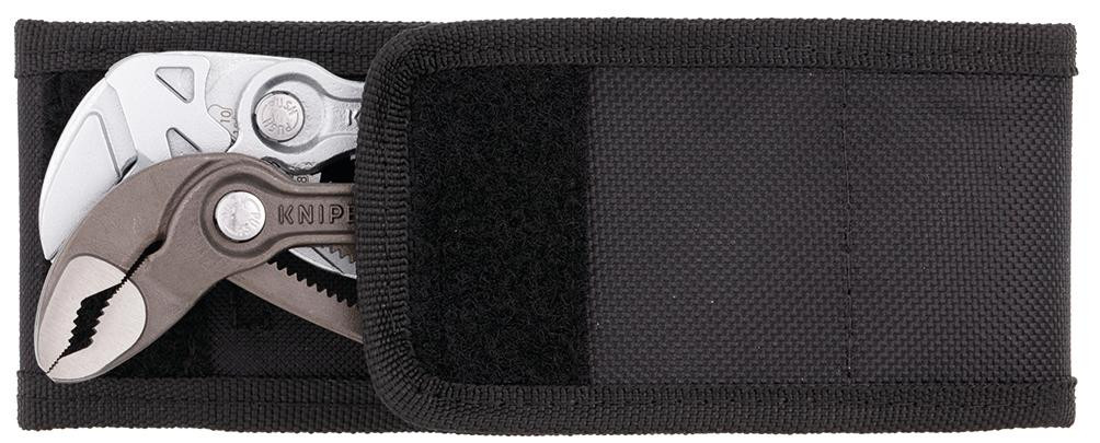 2-teiliges Zangen-Set in Textiltasche mit Zangenschlüssel 180 mm bis Schlüsselweite 35 mm und Rohrzange Cobra 180 mm bis Schlüsselweite 36 mm