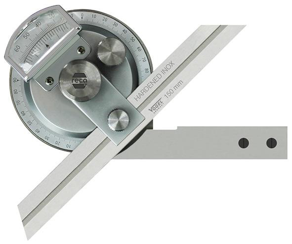 Universal-Winkelmesser, mit Schiene, Schienenlänge 300 mm
