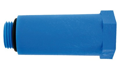 recamo Baustopfen - Kunststoff - blau - 1/2 Zoll