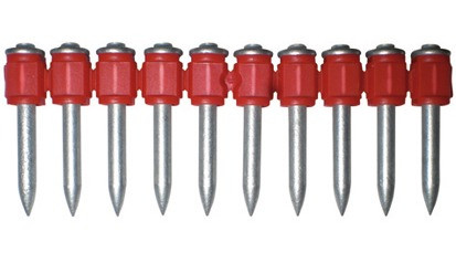 Nagel - Bolzenschub - Stahl - verzinkt blau - 3,7 X 62 - magaziniert