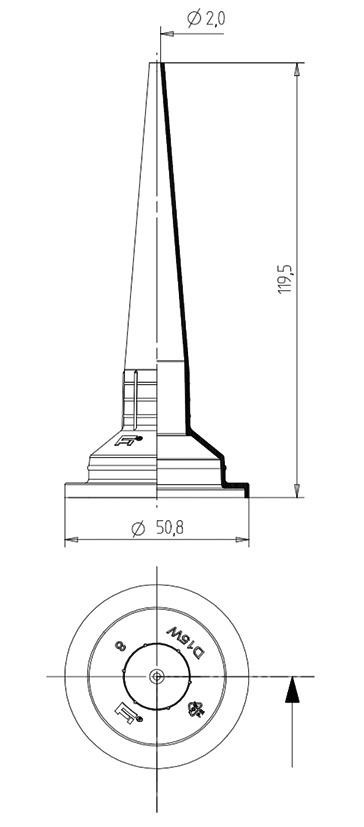 Ersatzspitze für 400 ml / 600 ml