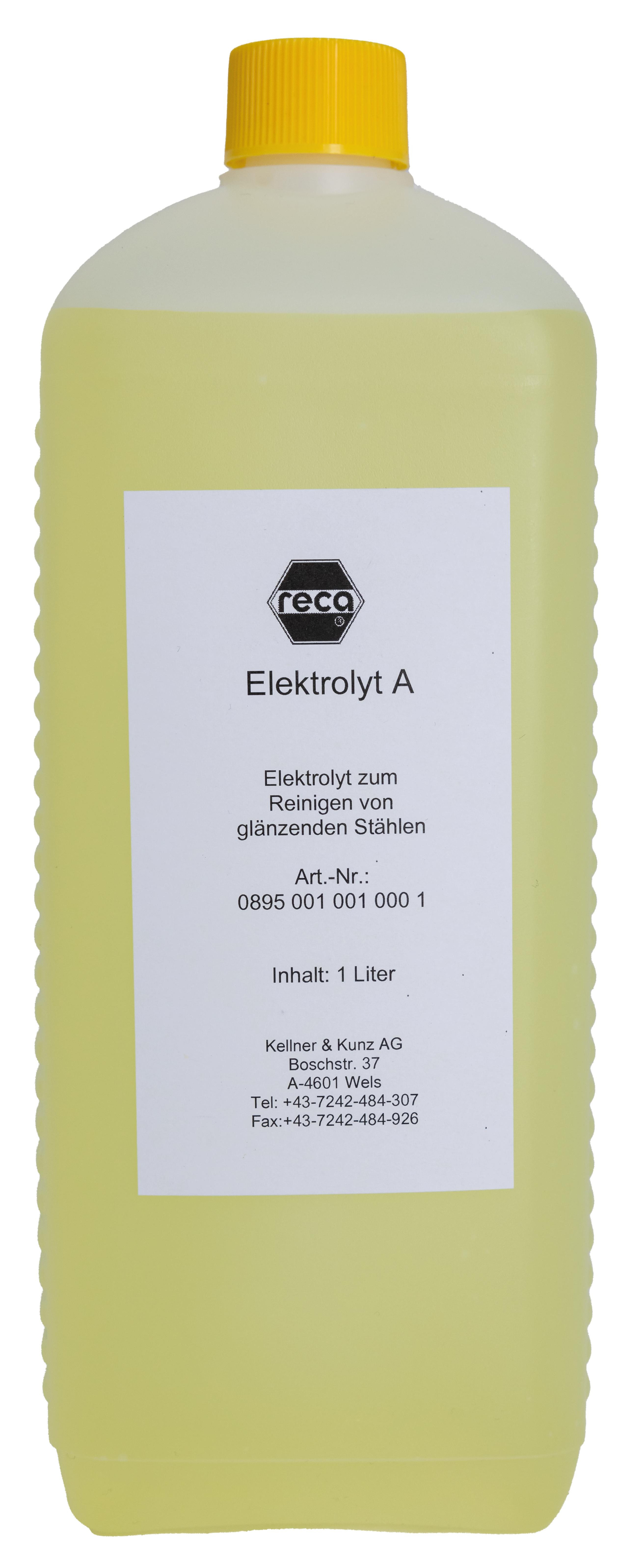 RECA Elektrolyt A zum Reinigen 1 l