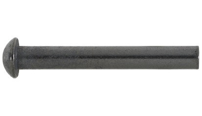 Halbrundniete DIN 660 - Stahl - blank - 3 X 12