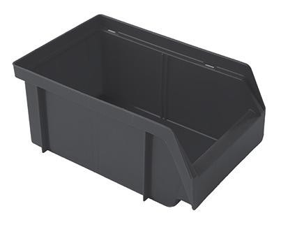 Kunststofflagerkasten PP Größe 4 grau