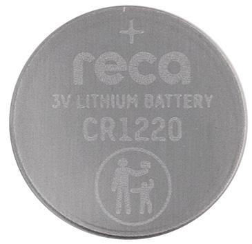 RECA Knopfzelle 3V CR 1220 (DL1220/BR1220)