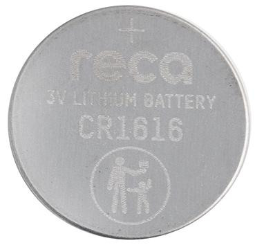 RECA Knopfzelle 3V CR 1616 ( DL1616/ BR1616)
