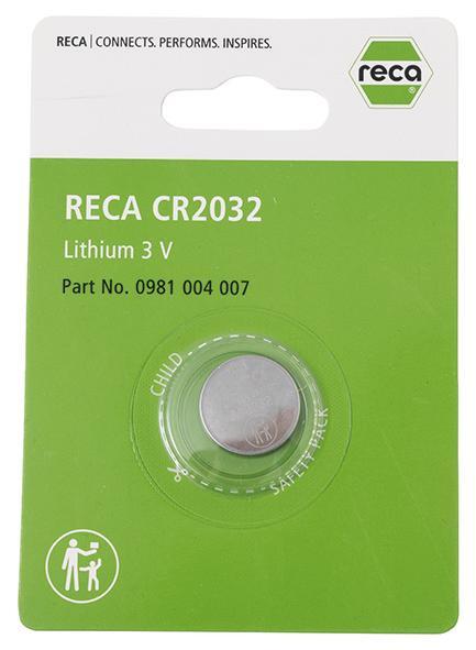 RECA Knopfzelle 3V CR 2032 ( DL2032/BR2032)