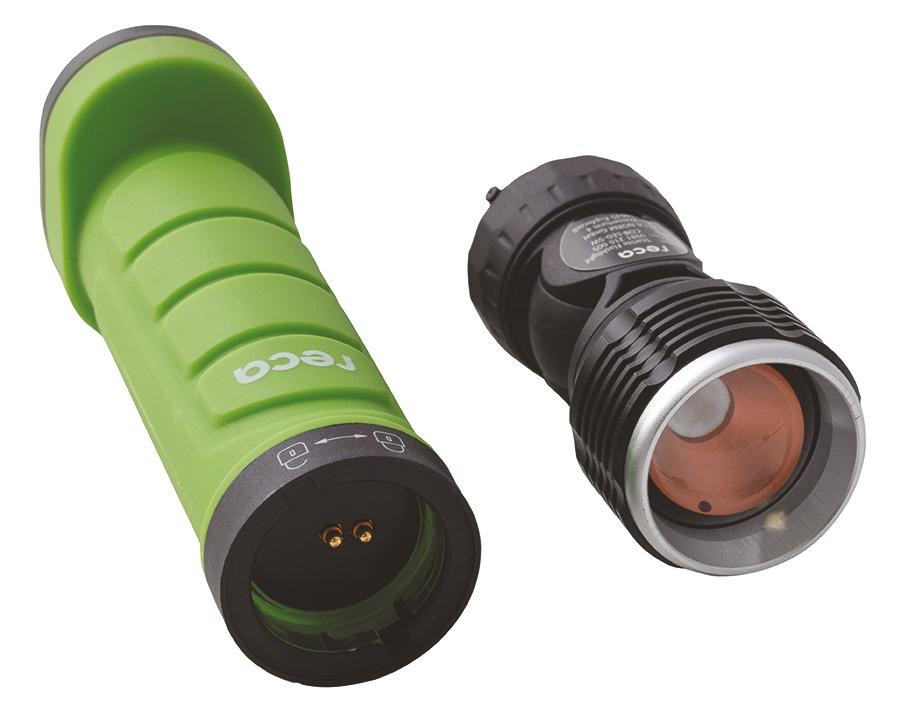 RECA Starlite Handgriff und Taschenlampe 2teilig