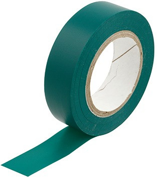 PVC-Isolierband grün 15 mmx10m