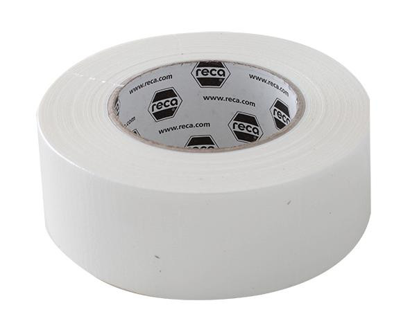 Gewebeklebeband Weiß 50mm x 50m x 225µm