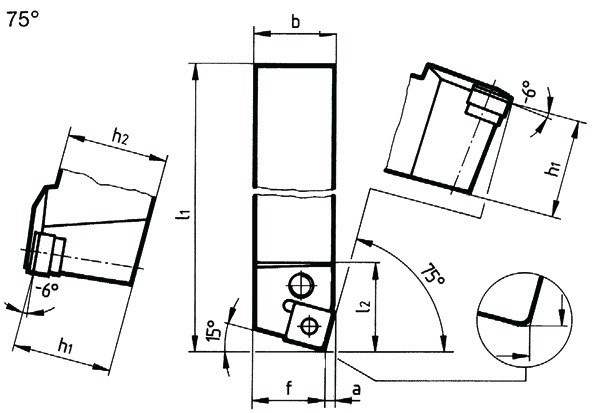 BÖHLERIT Klemmhalter PSBNR 2525 M12
