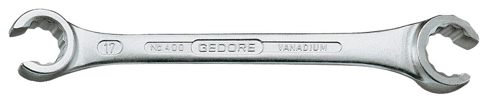 GEDORE Doppelringschlüssel offen DIN 3118 12-kt. SW 22 x 24 mm