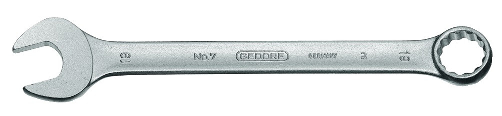 Ring-Maulschlüssel-Satz GEDORE-Vanadium DIN 3113, 7/012, 12-teilig Sw 10-32 mm