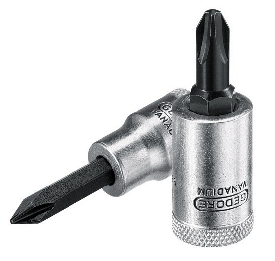 Kreuzschlitzschraubendreher-Einsatz 3/8" Antrieb, Größe 3PH GEDORE IKS30-3