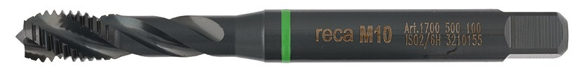 RECA Maschinengewindebohrer DIN 371-C HSS-CO grün Sacklöcher M3