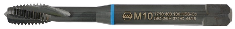 RECA Maschinengewindebohrer DIN 371 HSS-CO blau Duchrgangslöcher und Sacklöcher M4