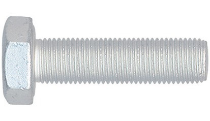 Sechskantschraube DIN 961 - 8.8 - Zinklamelle silber+Topcoat - M14 X 1,5 X 45