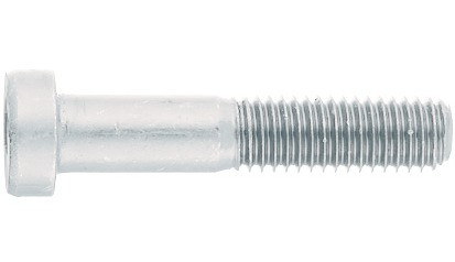 Zylinderschraube DIN 7984 - 08.8 - Zinklamelle silber - M6 X 8