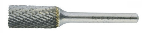 RECA Hartmetall-Frässtifte Zylinderform kreuzverzahnt Durchmesser x Länge 6 x 16 mm mit 6 mm Schaft