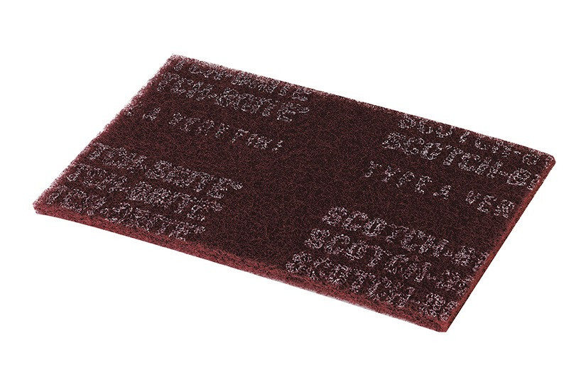 3M Scotch Brite Handpad Schleifvlies 7447 A/VFN rot