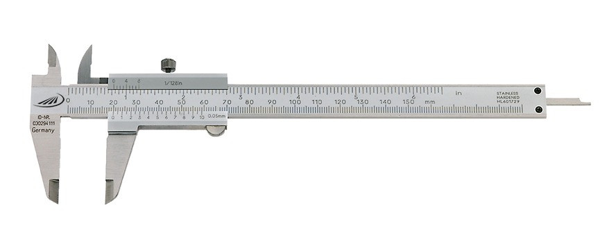 Taschenmessschieber Soft-Slide mit Feststellschraube 150 mm