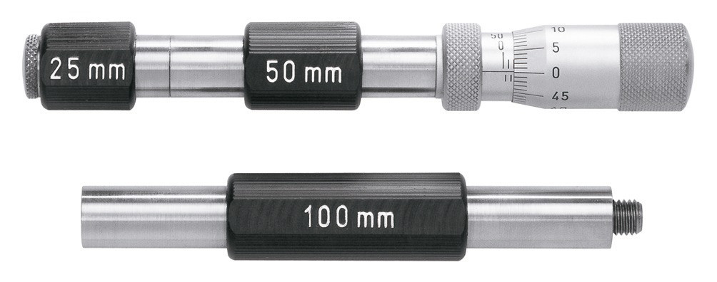 Innenmikrometer, zusammensetzbar, Messbereich 50-300 mm