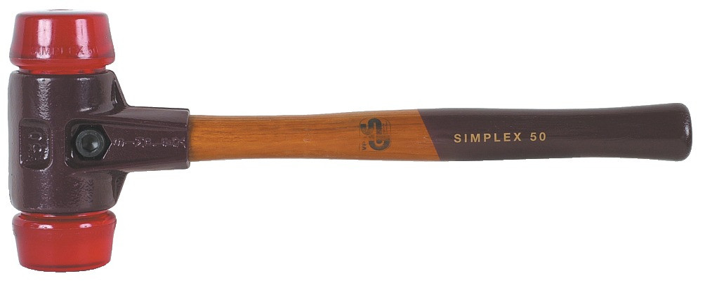 Schonhammer Simplex, komplett mit Plastikeinsätze Ø 50 mm