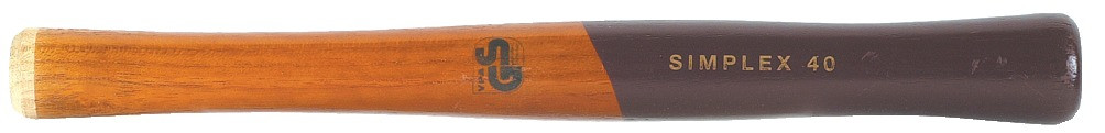 Hickorystiel für Schonhammer Simplex, für Gehäuse Ø 60 mm