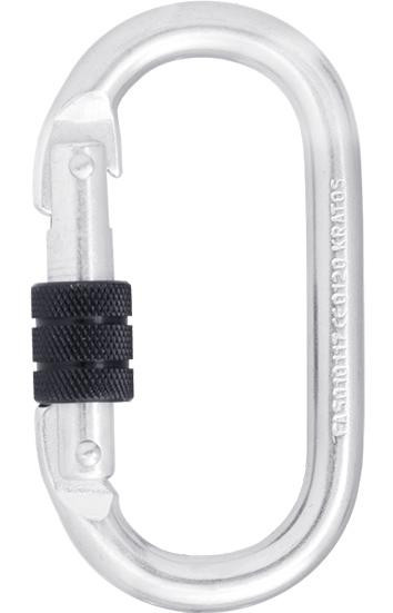 Stahlkarabiner KRATOS mit Schraube FA5010117