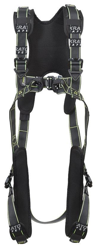 Auffanggurt KRATOS mit Clickverschluss FA1010101 Gr.M-L
