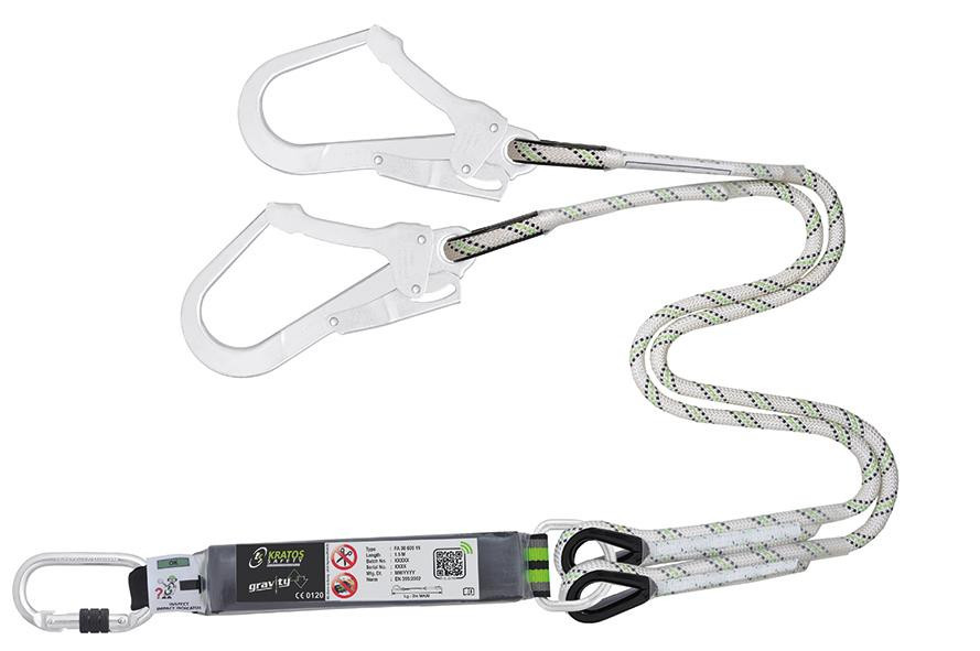 Y-Verbindungsmittel Kratos 1,5 Meter mit Karabiner