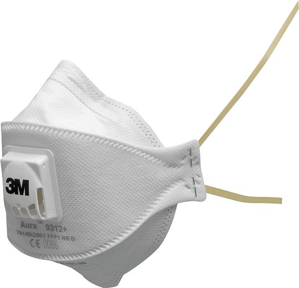3M Atemschutzmaske Aura 9312+Gen3 FFP1 NR D mit Ausatemventil
