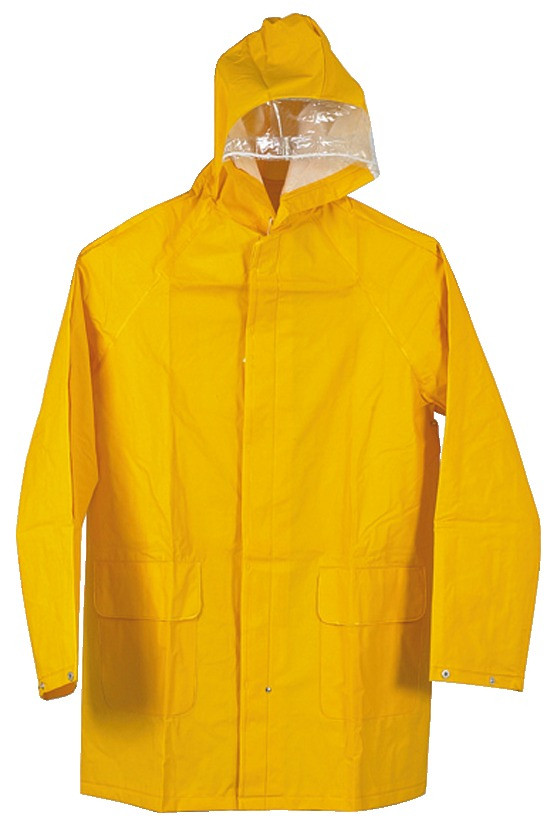 Regenjacke Gelb Polyester Gr. L