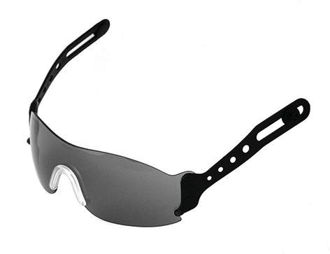 Schutzbrille JSP evoSpec® grau für Schutzhelm EVOlite®