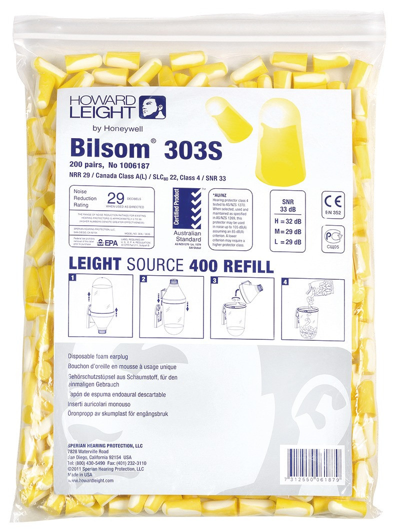 Gehörschutzstöpsel BILSOM 303S 200 PAAR