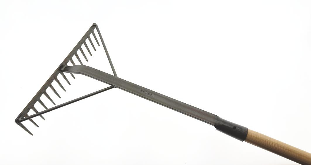 Teerrechen mit lackiertem Eschenstiel 180 cm