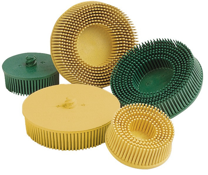 3M Bristle RD-ZB Roloc 75 mm K80 gelb