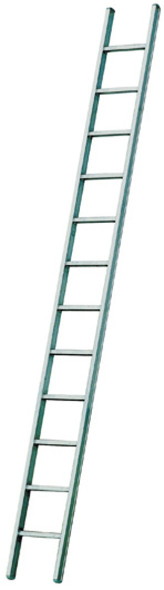 Anlegeleiter aus Aluminium, Sprossenanzahl: 8, Höhe m: 2,53