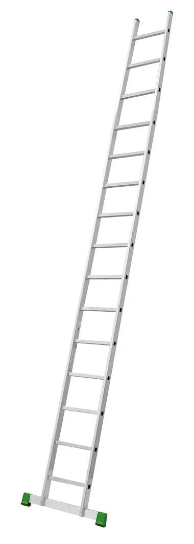 Alu-Anlegeleiter 15 Sprossen