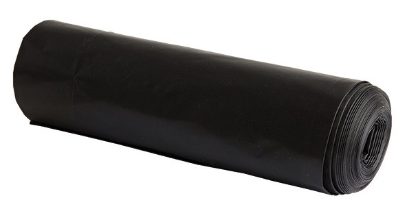 MÜLLSÄCKE Schwarz 70MY 120L 10ST=ROL