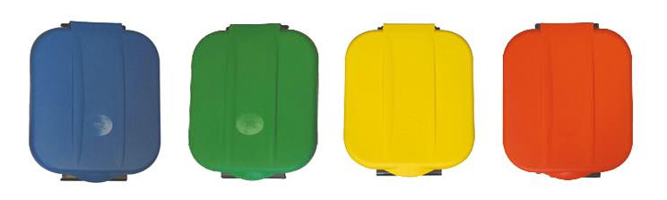 Ersatzdeckel orange für Müllsackständer